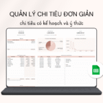 quanlychitieudongian Quản lý chi tiêu cơ bản theo tháng